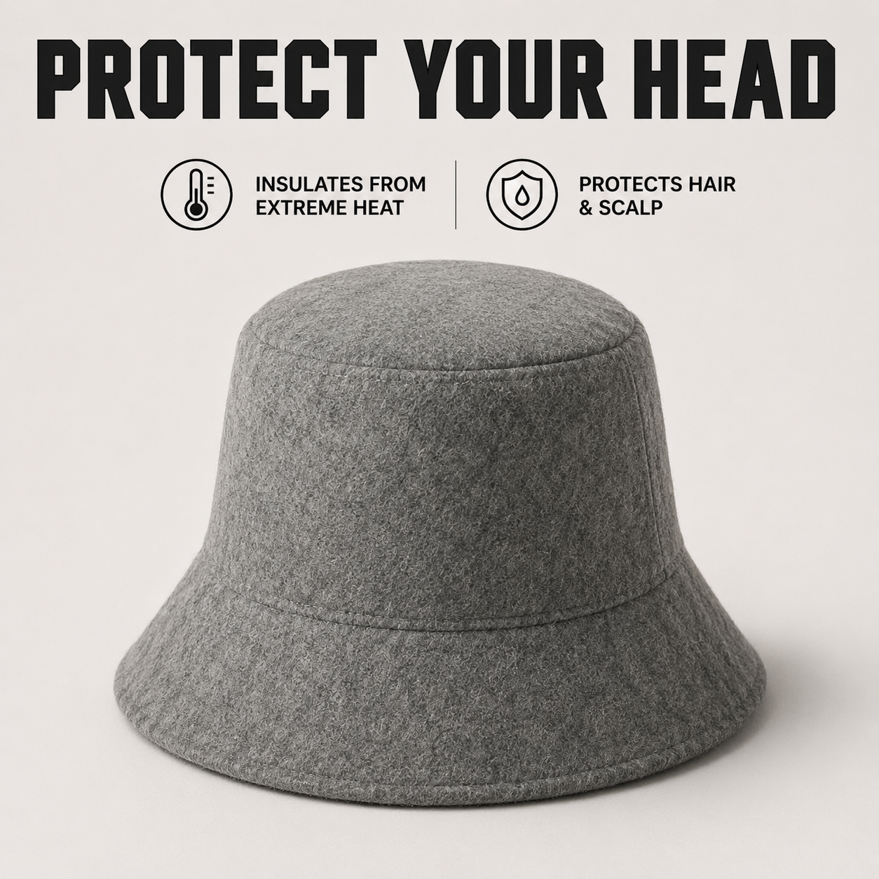 SaunaHat™ Protect Your Head in the Sauna